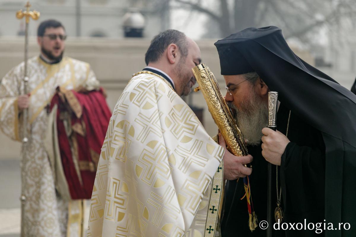 Liturghie arhierească la Catedrala Mitropolitană din Iași  în cinstea Sfinților Trei Ierarhi / Foto: pr. Silviu Cluci